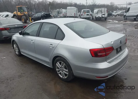 2015 Volkswagen Jetta 2.0L S z USA, uszkodzony, nr VIN 3VW2K7AJ5FM203732